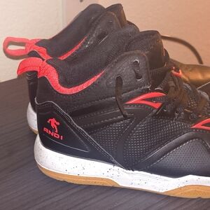 DC Court Graffik Youth Shoes - Black and White